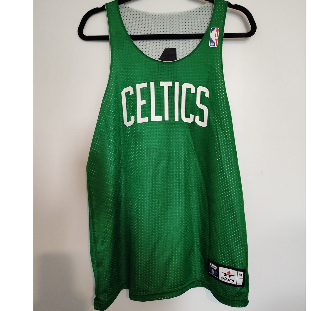 Alleson Athletic Boston Celtics Reversible NBA Basketball Jersey Green White M